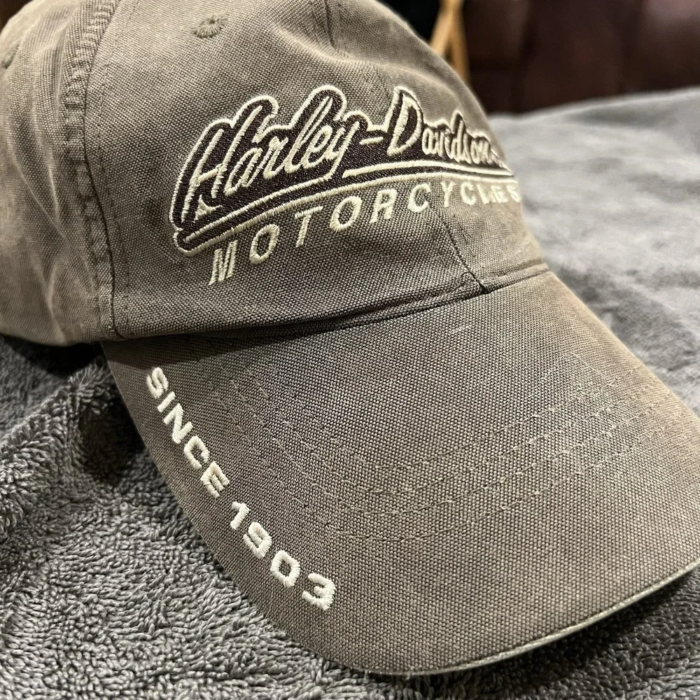 Harley Davidson Motorcycle‎ Baseball Cap Orlando Hook/ Loop